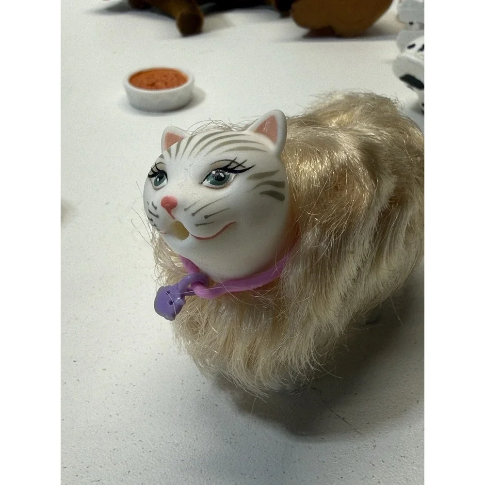 Barbie Pet Lot of 14. Marshmallow Cat, Dalmatian , Flocked Lab, Poodles +